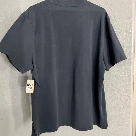 Open Edit Grey Blue crewneck short sleeve - Picture 9 of 12